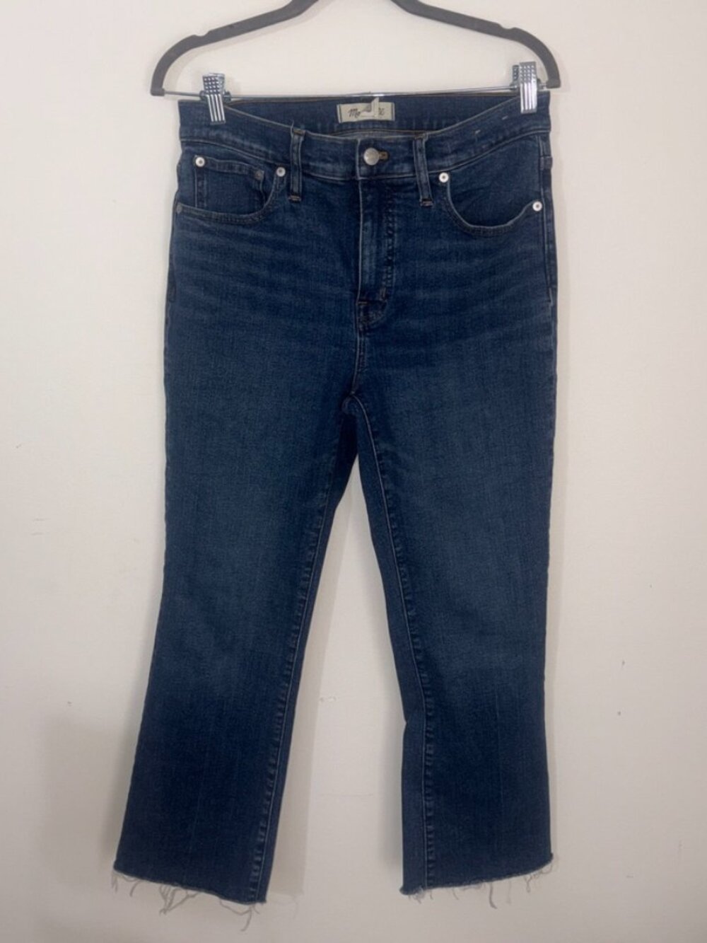 Madewell Mid Rise Kick out Women's Boot Cut Kick Flare Jeans Sz 28